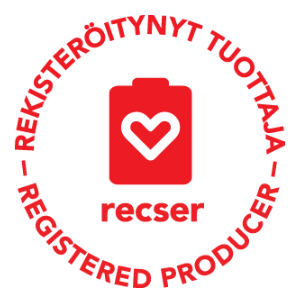Recser tuottajamerkki logo