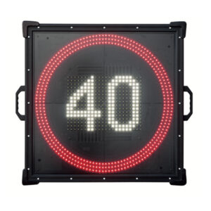Elpac LED paneeli, jossa nopeusrajoitus 40