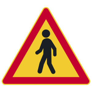 A16 Jalankulkijoita