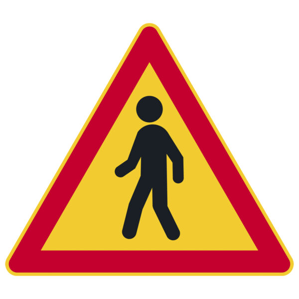 A16 Jalankulkijoita