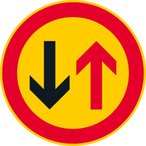 B4 Väistämisvelvollisuus kohdattaessa