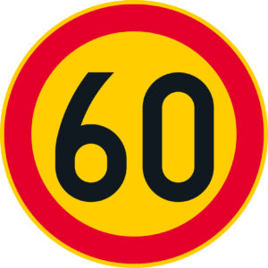 C32 Nopeusrajoitus - 60