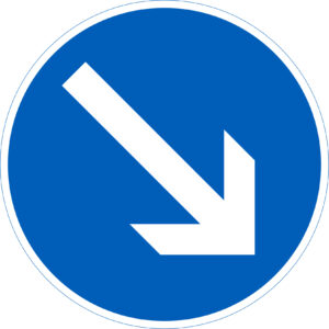 D3.1 Liikenteenjakaja - Oikea/Vasen