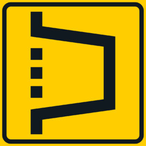 LM F5 Kiertotieopastus (muovi, 1000x1000, R3FL, MK, 615)