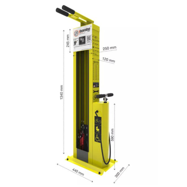 IBOMBO PRS-SCANDIC Pyörän huoltopiste/pumppu - Image 3