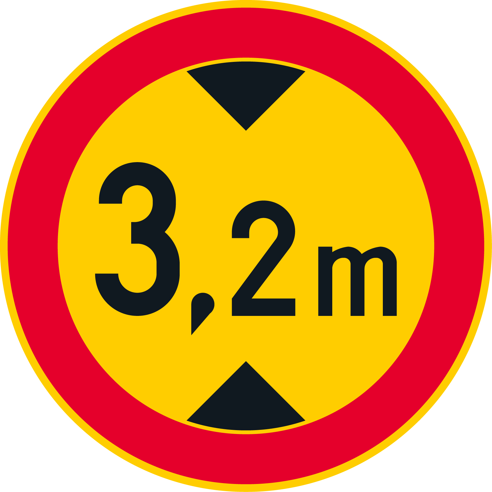 C22.14 Ajoneuvon suurin sallittu korkeus - 3,2 m