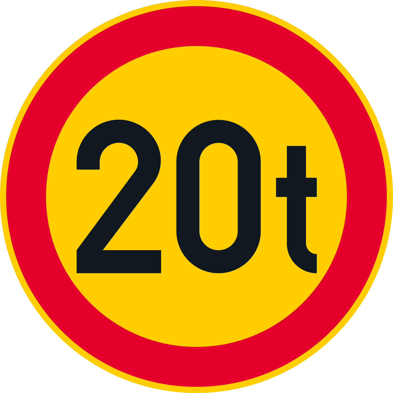 C24.10 Ajoneuvon suurin sallittu massa - 20 t