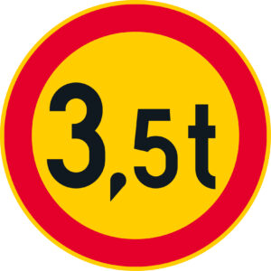 C24.2 ajoneuvon suurin sallittu massa