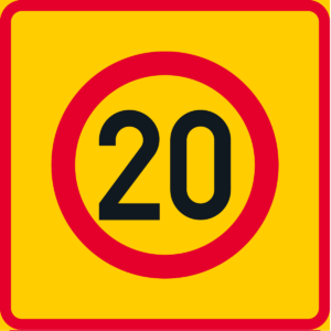 C34.4 Nopeusrajoitusalue - 20