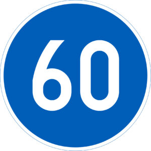 D10.2 Vähimmäisnopeus - 60