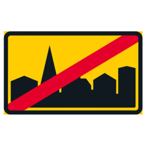 E23 Taajama päättyy