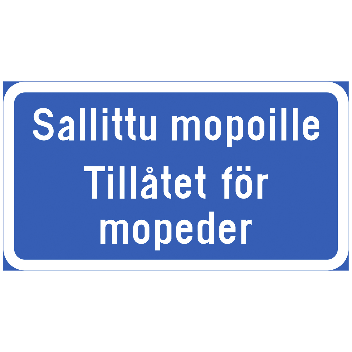 H24 Tekstillinen lisäkilpi - "teksti"