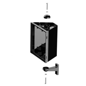 ZIR Seinä/pylväskiinnitinpari